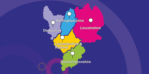 In the East Midlands