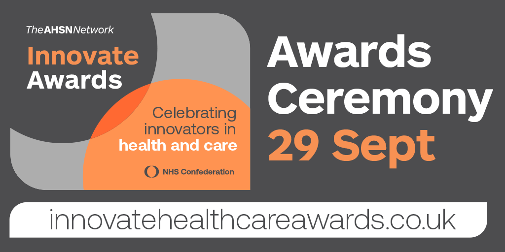 Innovate awards ceremony 29 Sept