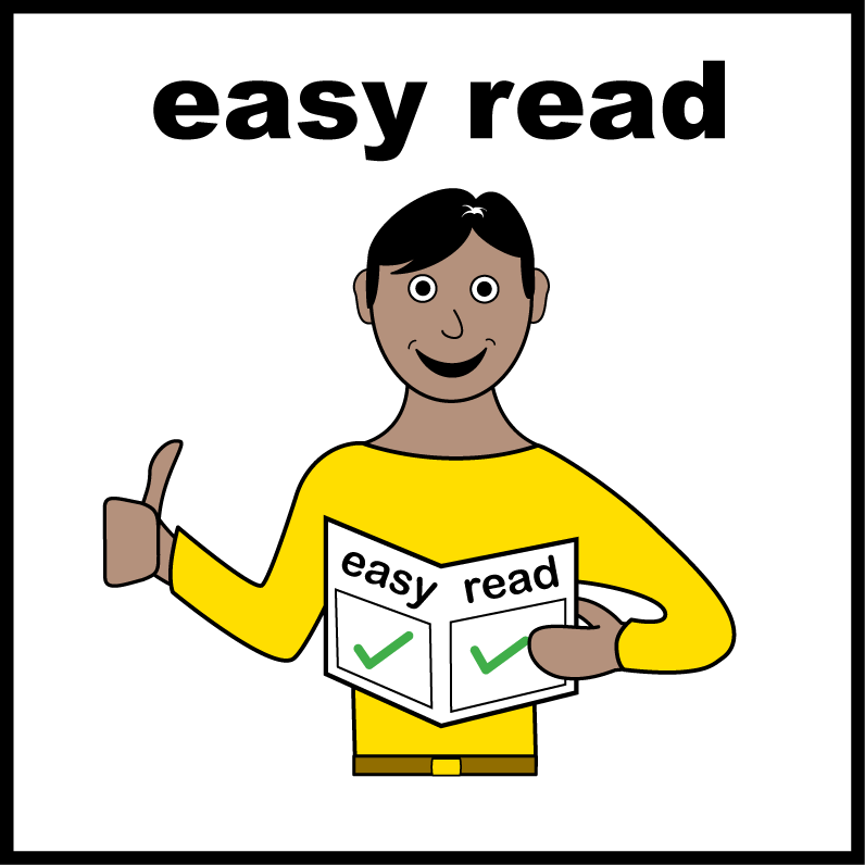 easy read icon